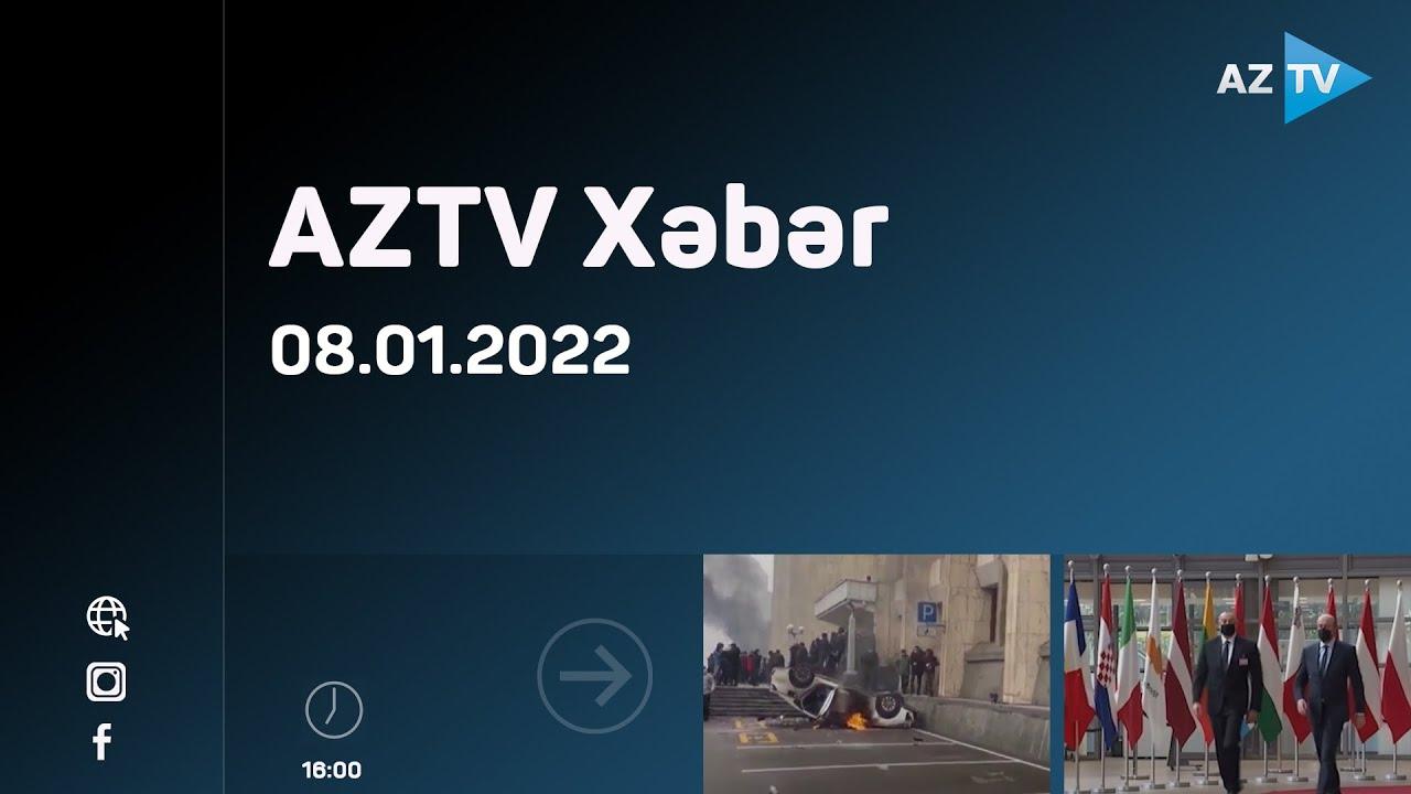 AZTV Xəbər 16:00 | 08.01.2022