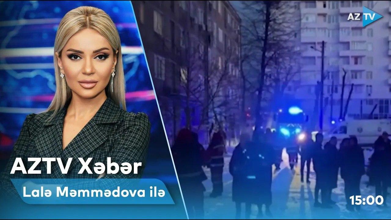 "AZTV Xəbər" (15:00) | 19.12.2022