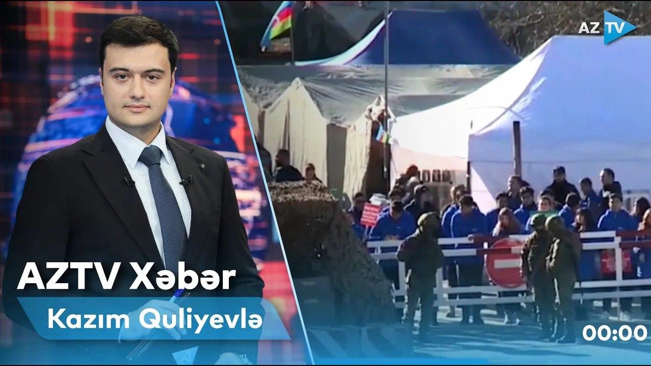 "AZTV Xəbər" (00:00) | 19.12.2022