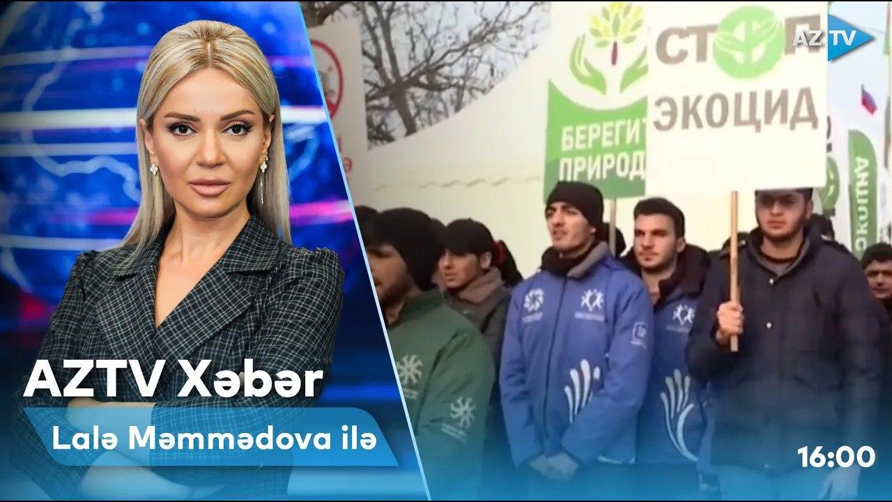 "AZTV Xəbər" (16:00) 24.12.2022