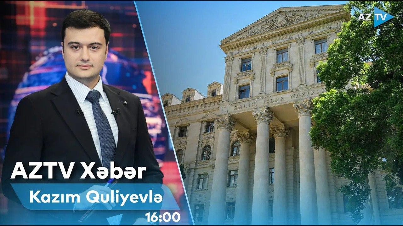 "AZTV Xəbər" (16:00) | 31.01.2023