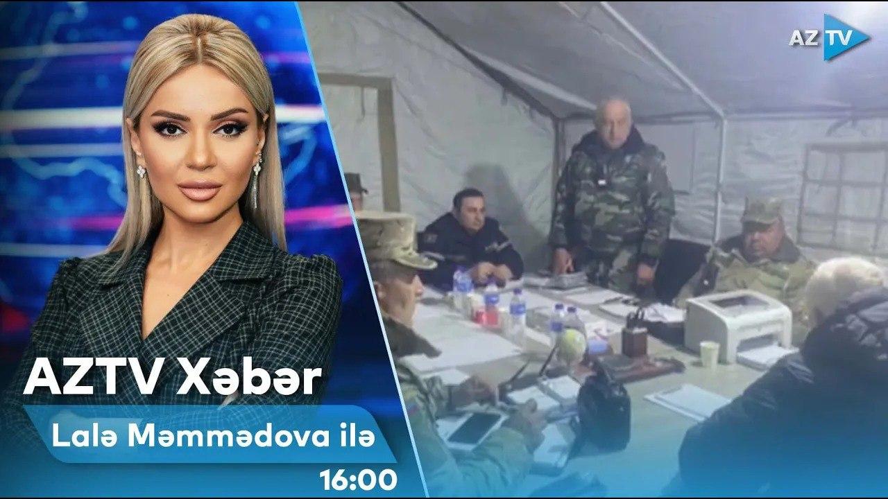 "AZTV Xəbər" (16:00) | 14.02.2023