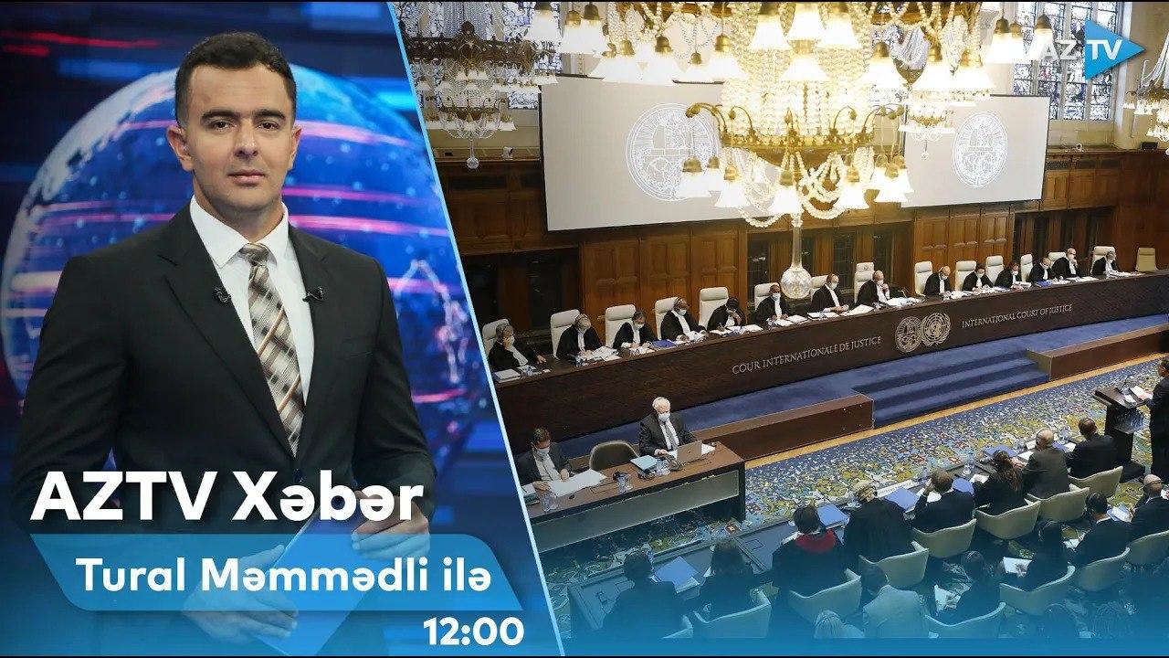 "AZTV Xəbər" (12:00) | 31.01.2023