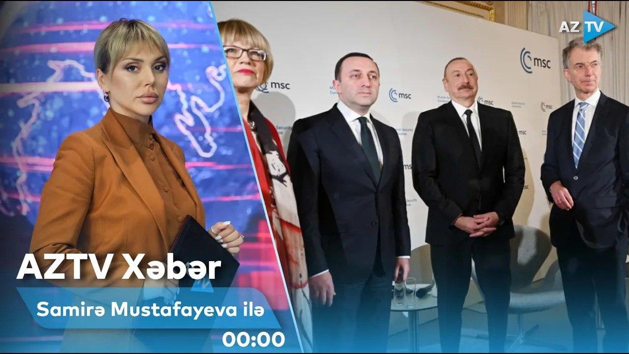 "AZTV Xəbər" (00:00) | 19.02.2023