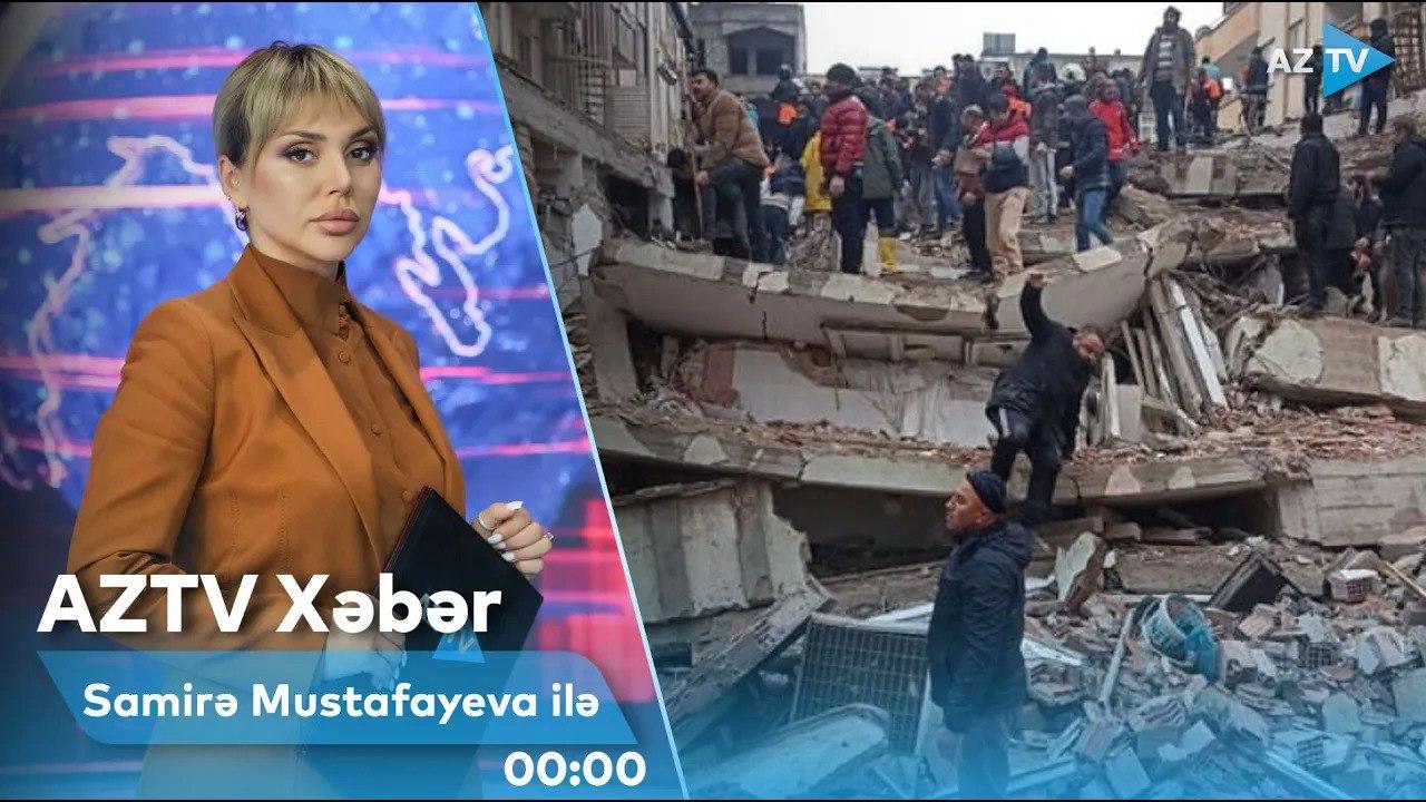"AZTV Xəbər" (00:00) | 07.02.2023