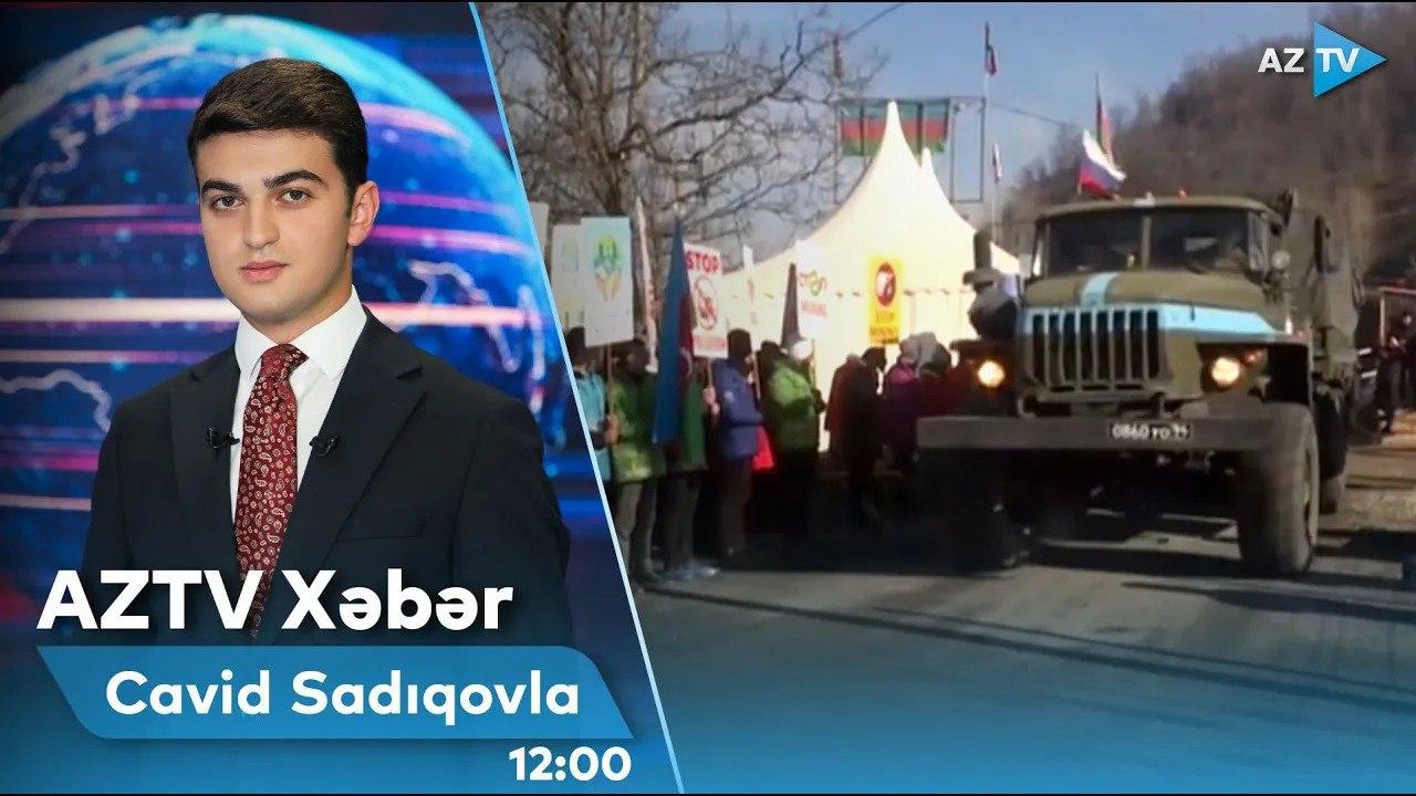 "AZTV Xəbər" (12:00) | 01.02.2023