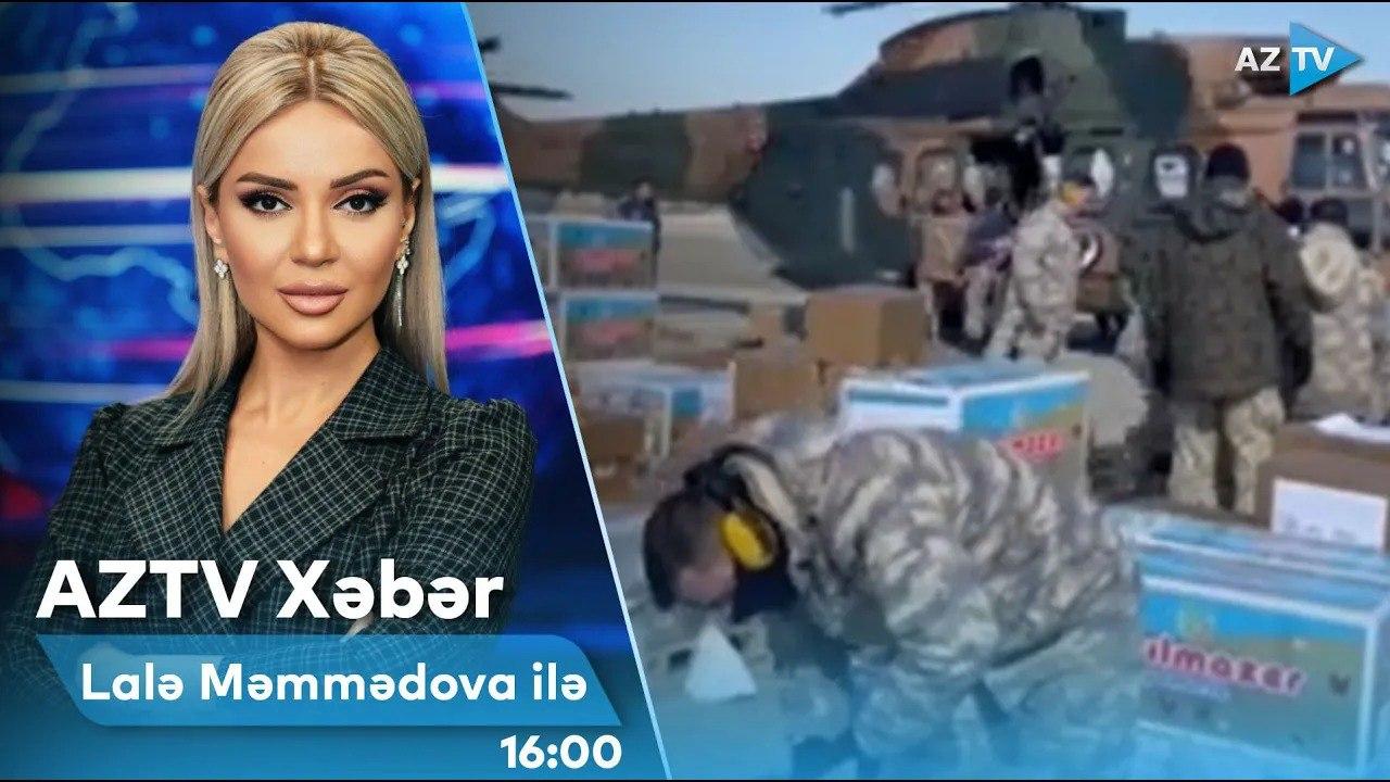 "AZTV Xəbər" (16:00) | 16.02.2023