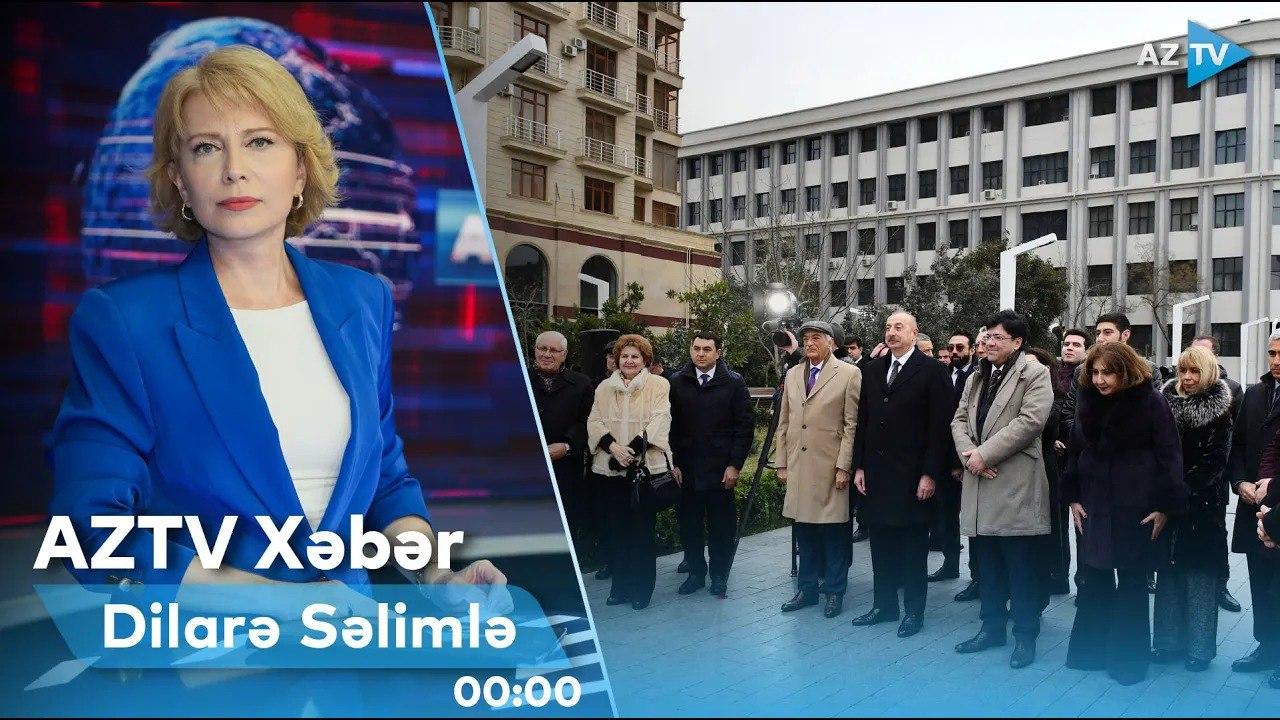 AZTV Xəbər (00:00) I 09.02.2023