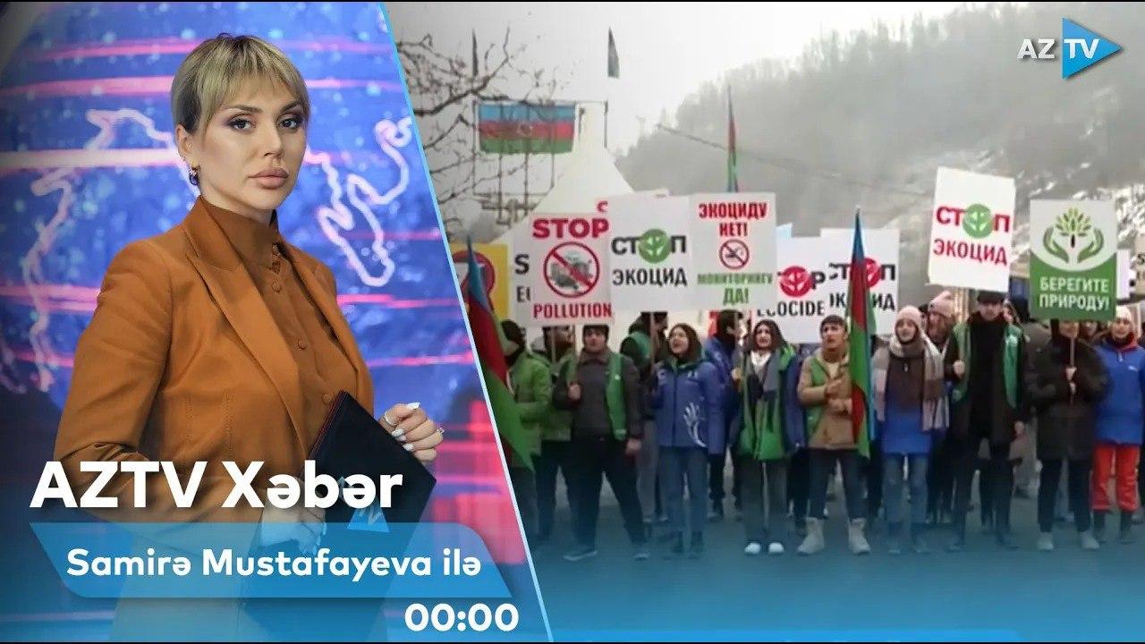 "AZTV Xəbər" (00:00) I 01.02.2023