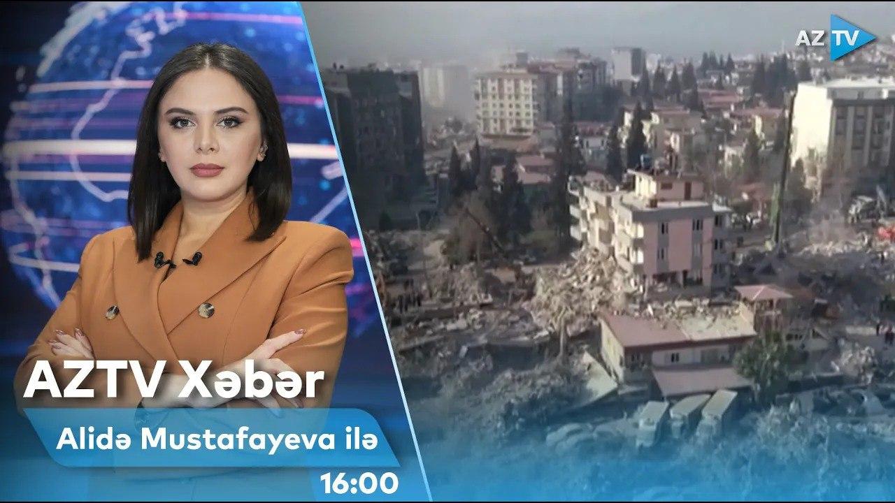 "AZTV Xəbər" (16:00) | 15.02.2023