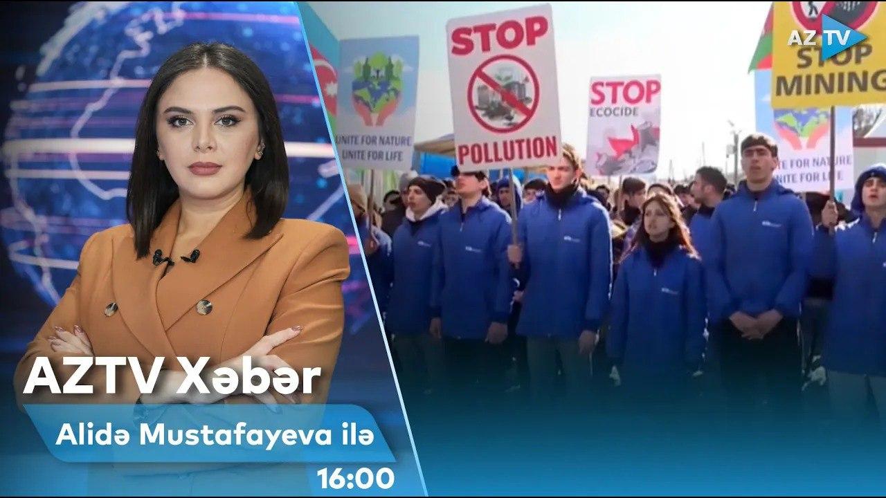 "AZTV Xəbər" (16:00) | 22.02.2023