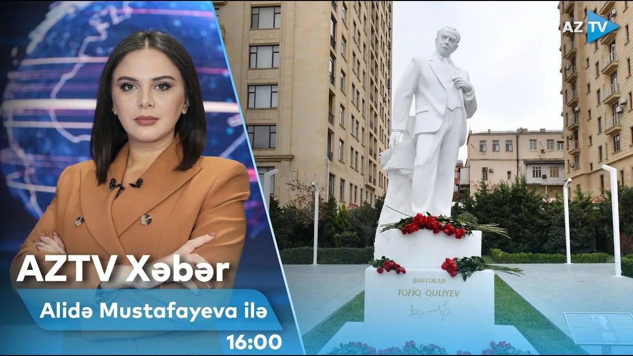 "AZTV Xəbər" (16:00) | 08.02.2023
