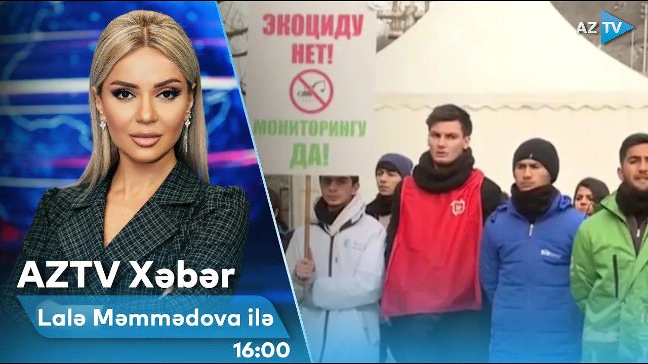 "AZTV Xəbər" (16:00) | 21.02.2023