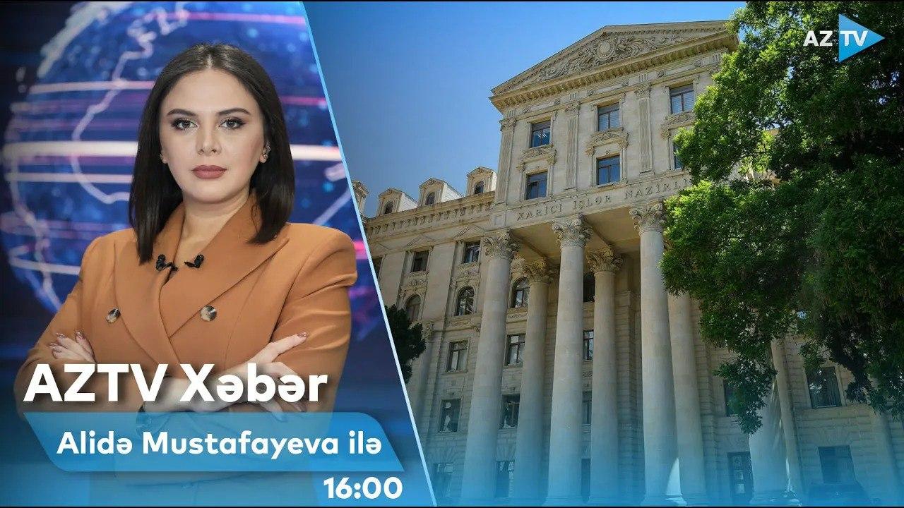 "AZTV Xəbər" (16:00) | 01.02.2023