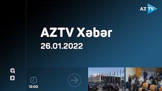 "AZTV Xəbər" (14:00) | 26.01.2022