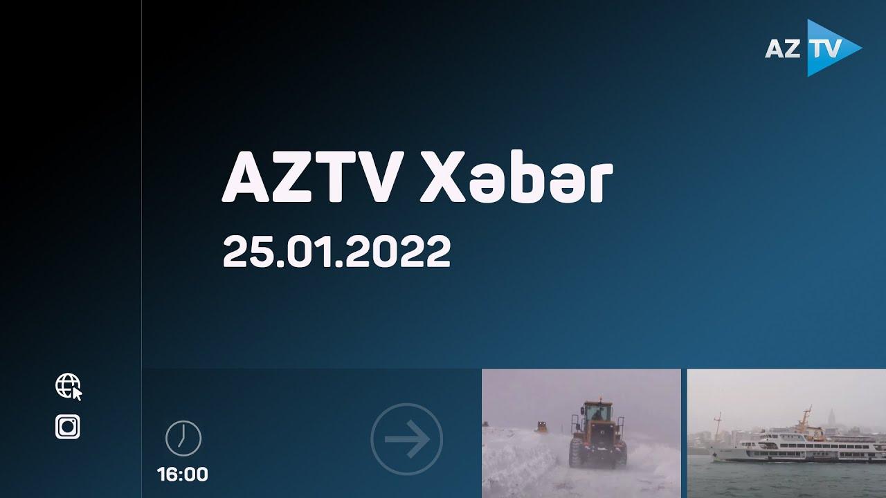 "AZTV Xəbər" (14:00) | 25.01.2022