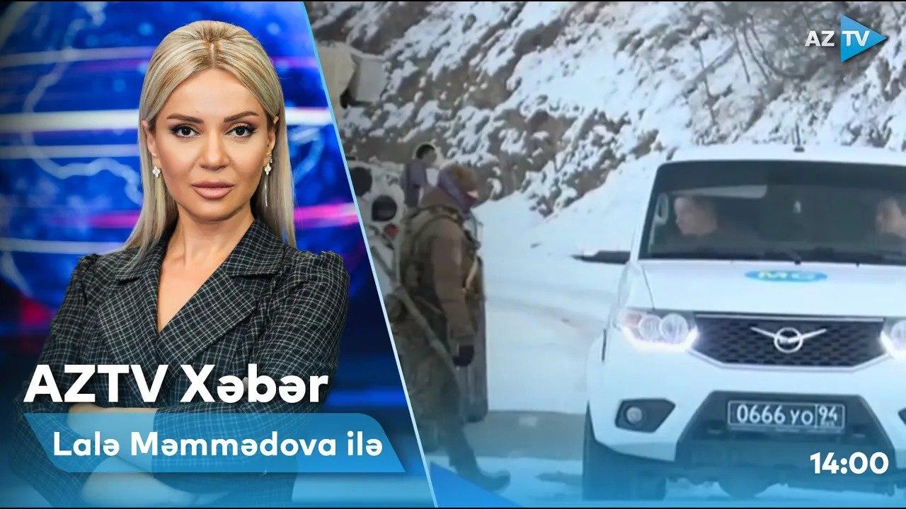 "AZTV Xəbər" (14:00) | 16.01.2023