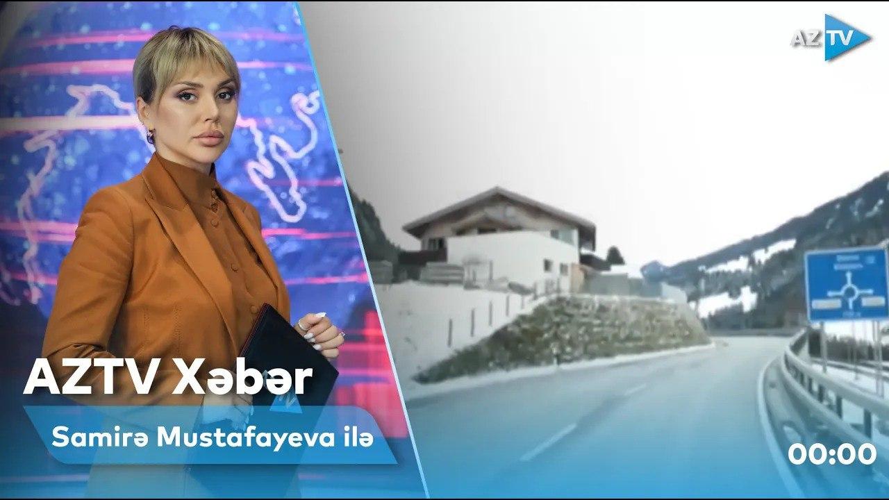"AZTV Xəbər" (00:00) | 18.01.2023
