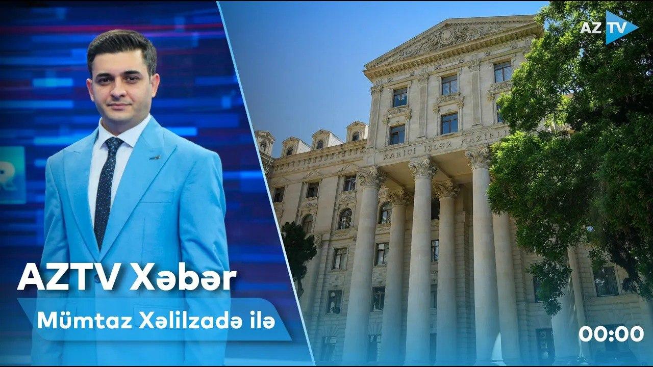 AzTV Xəbər (Saat 00:00) I 25.01.2023