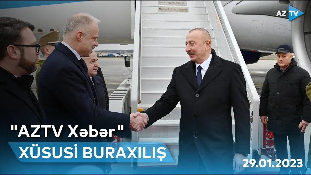 "AzTV Xəbər"in XÜSUSİ BURAXILIŞI - 29.01.2023