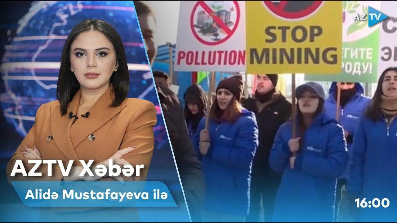 "AZTV Xəbər" (16:00) | 18.01.2023
