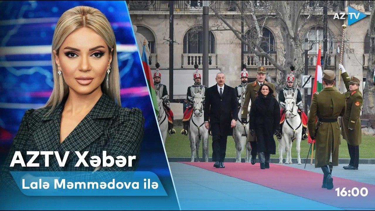 "AZTV Xəbər" (16:00) | 30.01.2023