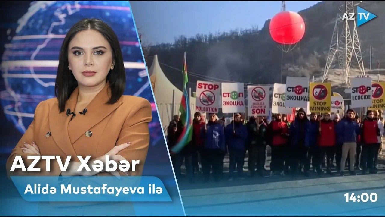 "AZTV Xəbər" (14:00) | 25.01.2023