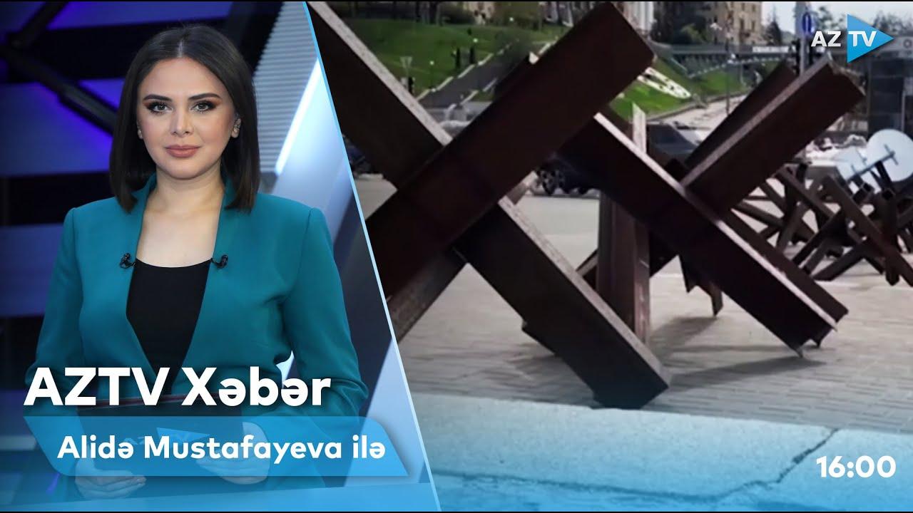 "AZTV Xəbər" (16:00) | 04.06.2022