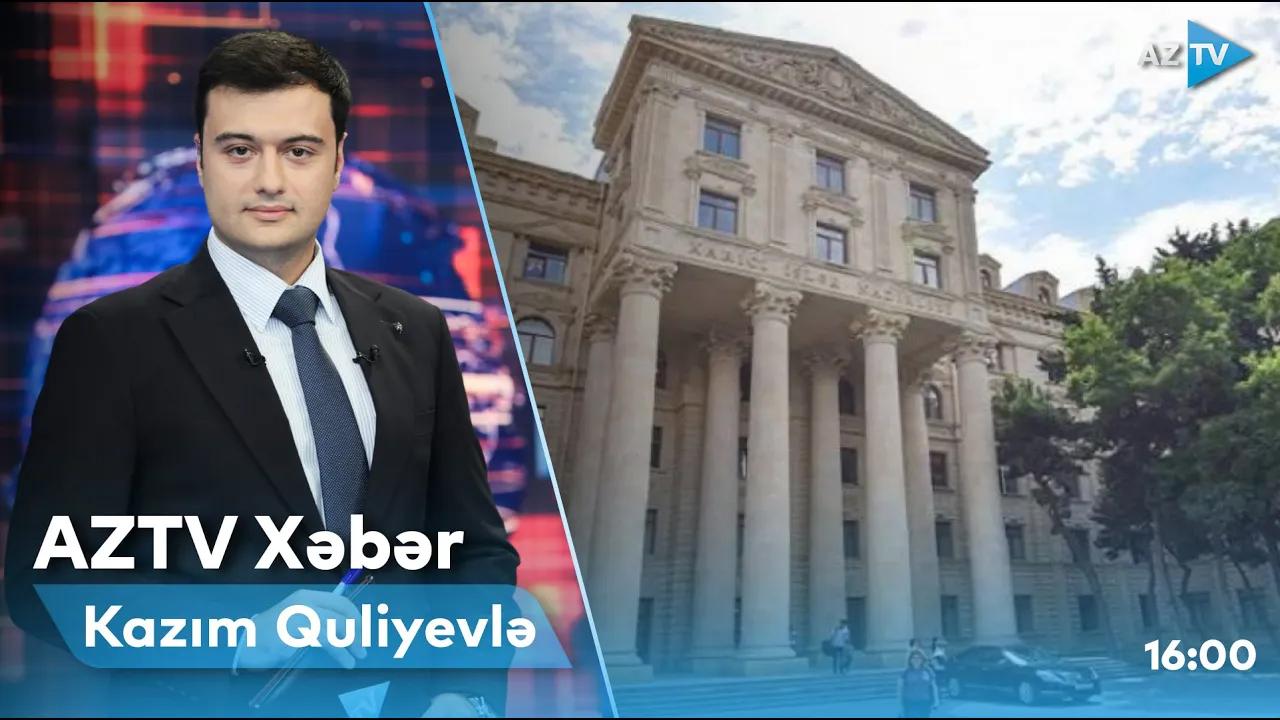 "AZTV Xəbər" (16:00) | 24.11.2022