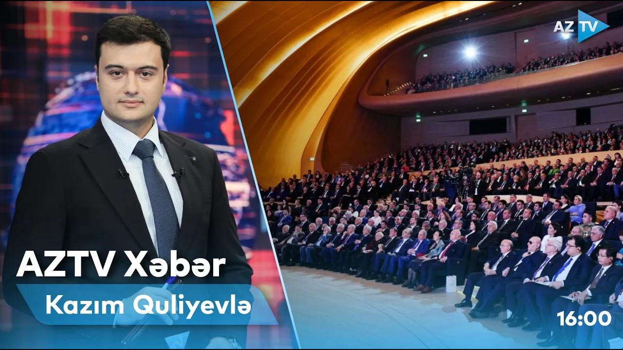 "AZTV Xəbər" (16:00) | 21.11.2022
