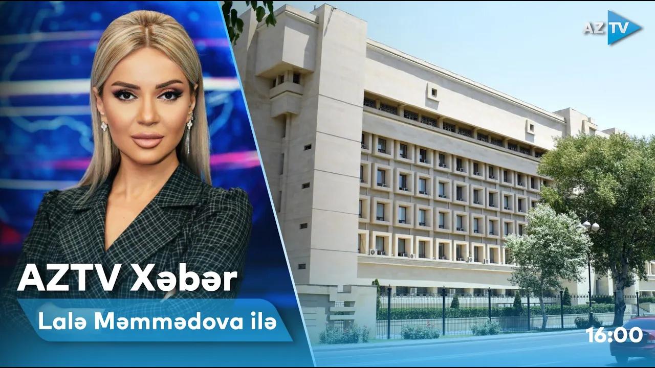 "AZTV Xəbər" (16:00) | 14.11.2022