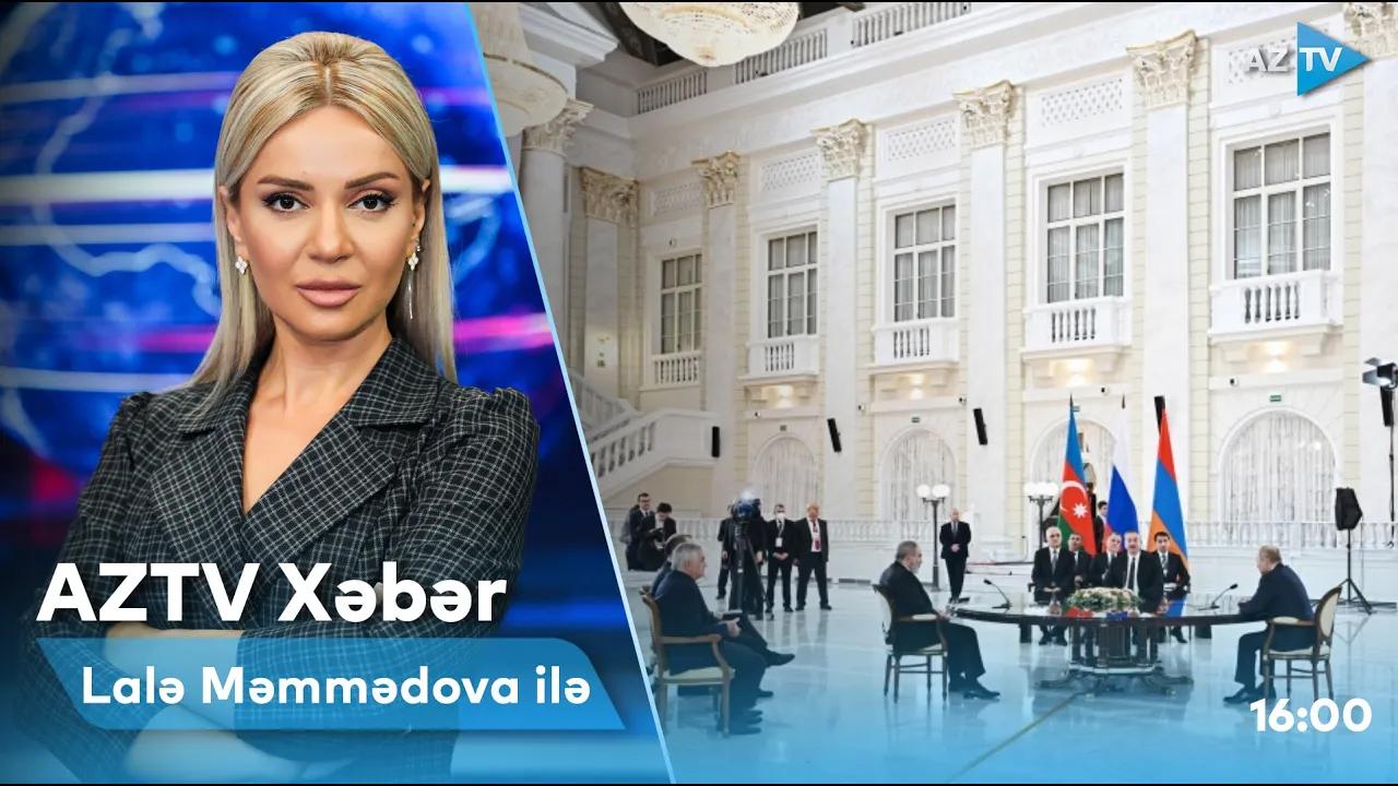 "AZTV Xəbər" (16:00) | 01.11.2022