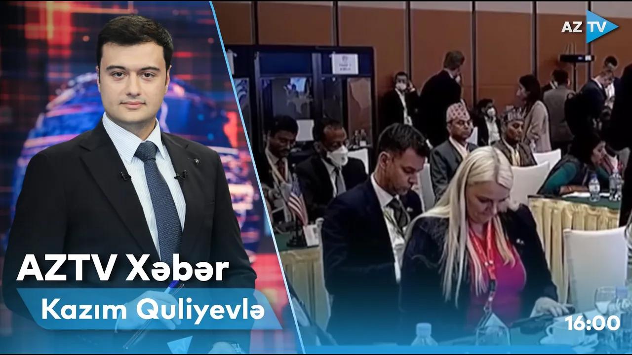 "AZTV Xəbər" (16:00) | 22.11.2022
