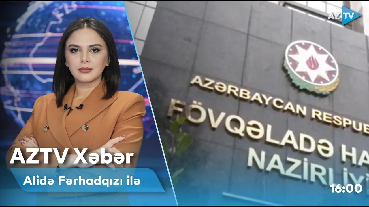 "AZTV Xəbər" (16:00) | 19.11.2022