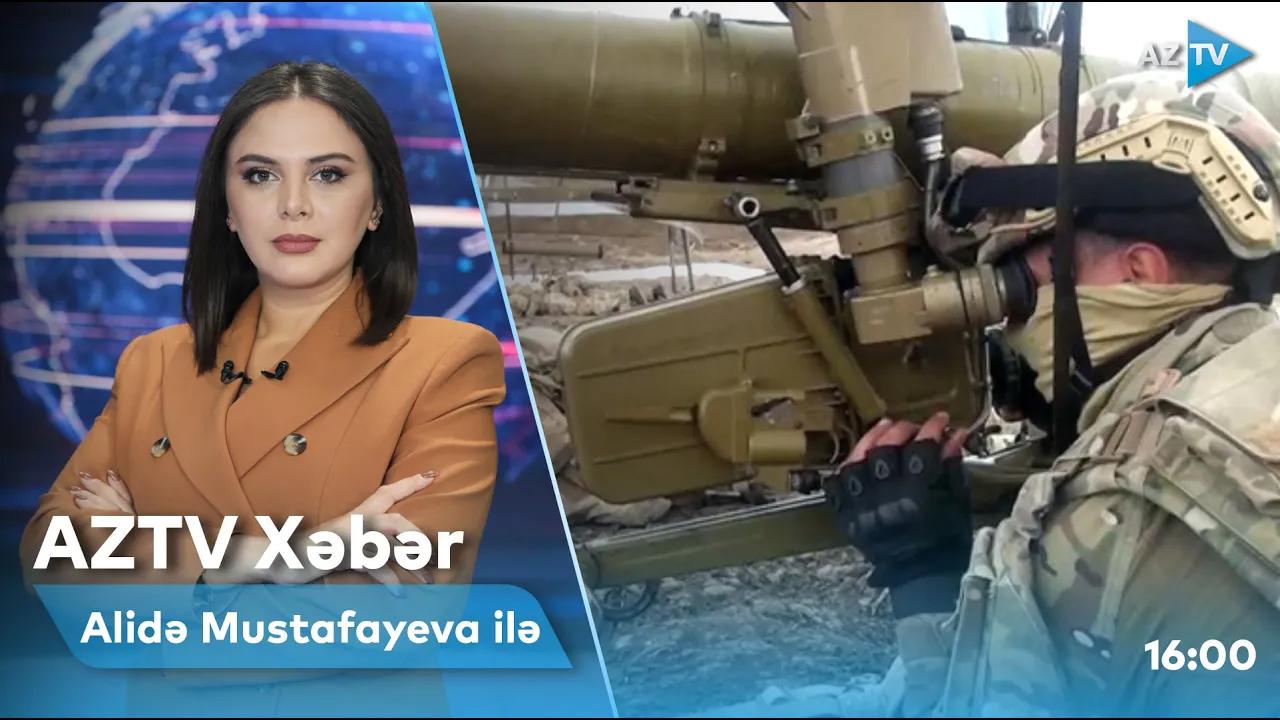 "AZTV Xəbər" (16:00) | 02.11.2022
