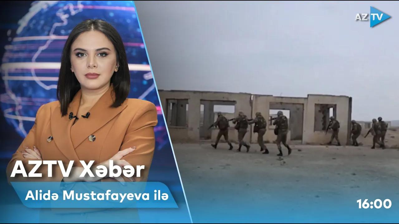 "AZTV Xəbər" (16:00) | 16.11.2022