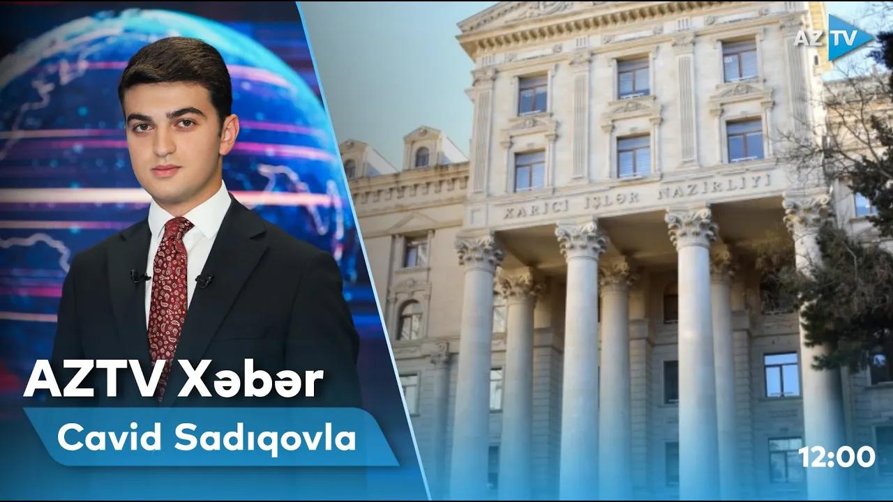 "AZTV Xəbər" (12:00) | 27.10.2022