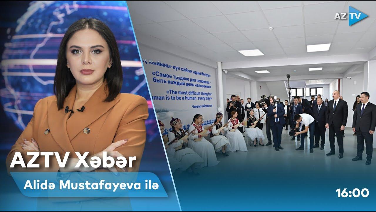 "AZTV Xəbər" (16:00) | 12.10.2022