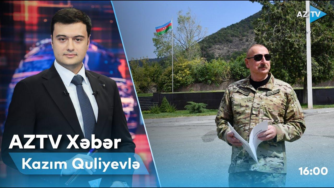 "AZTV Xəbər" (16:00) | 22.09.2022